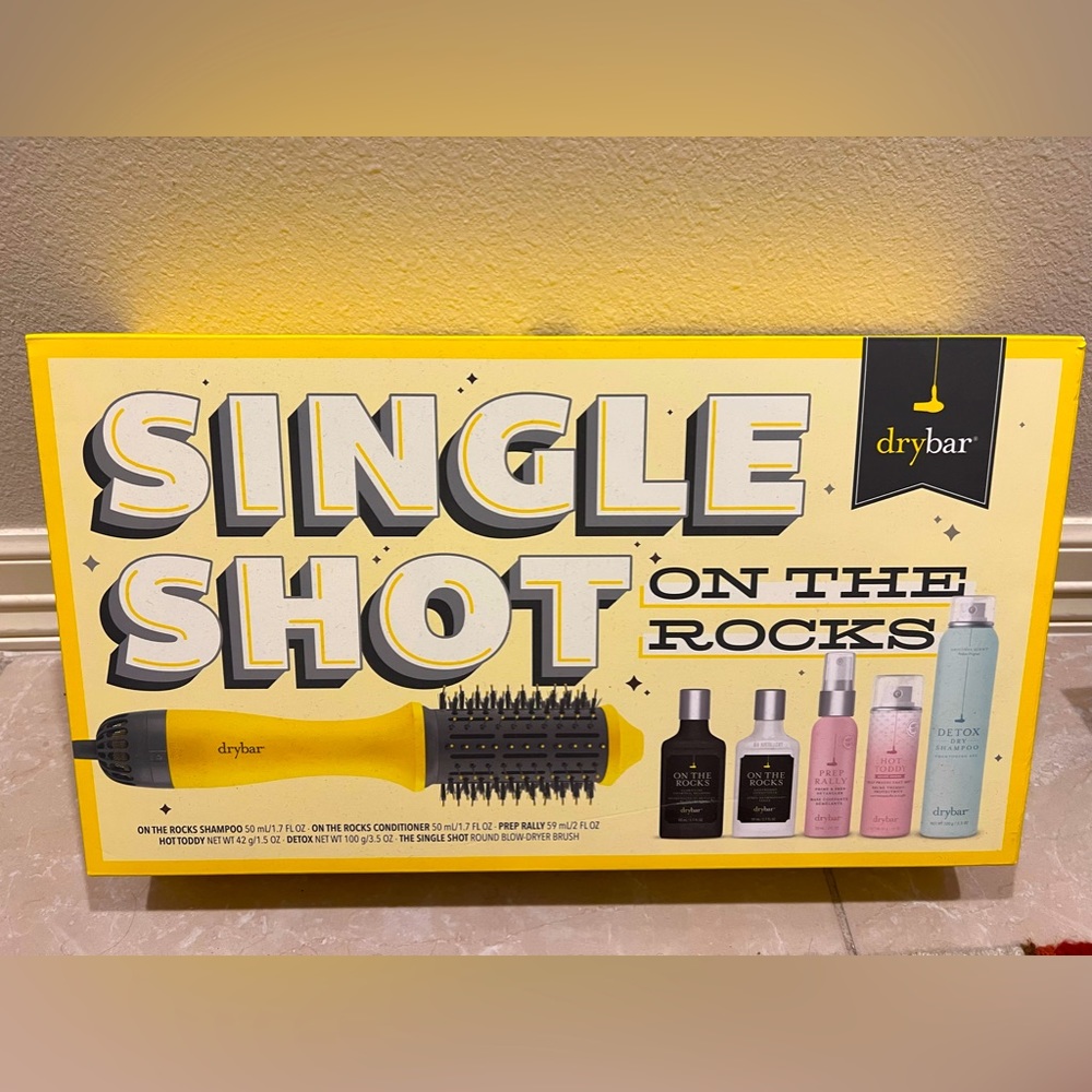 Drybar single shot on the rocks